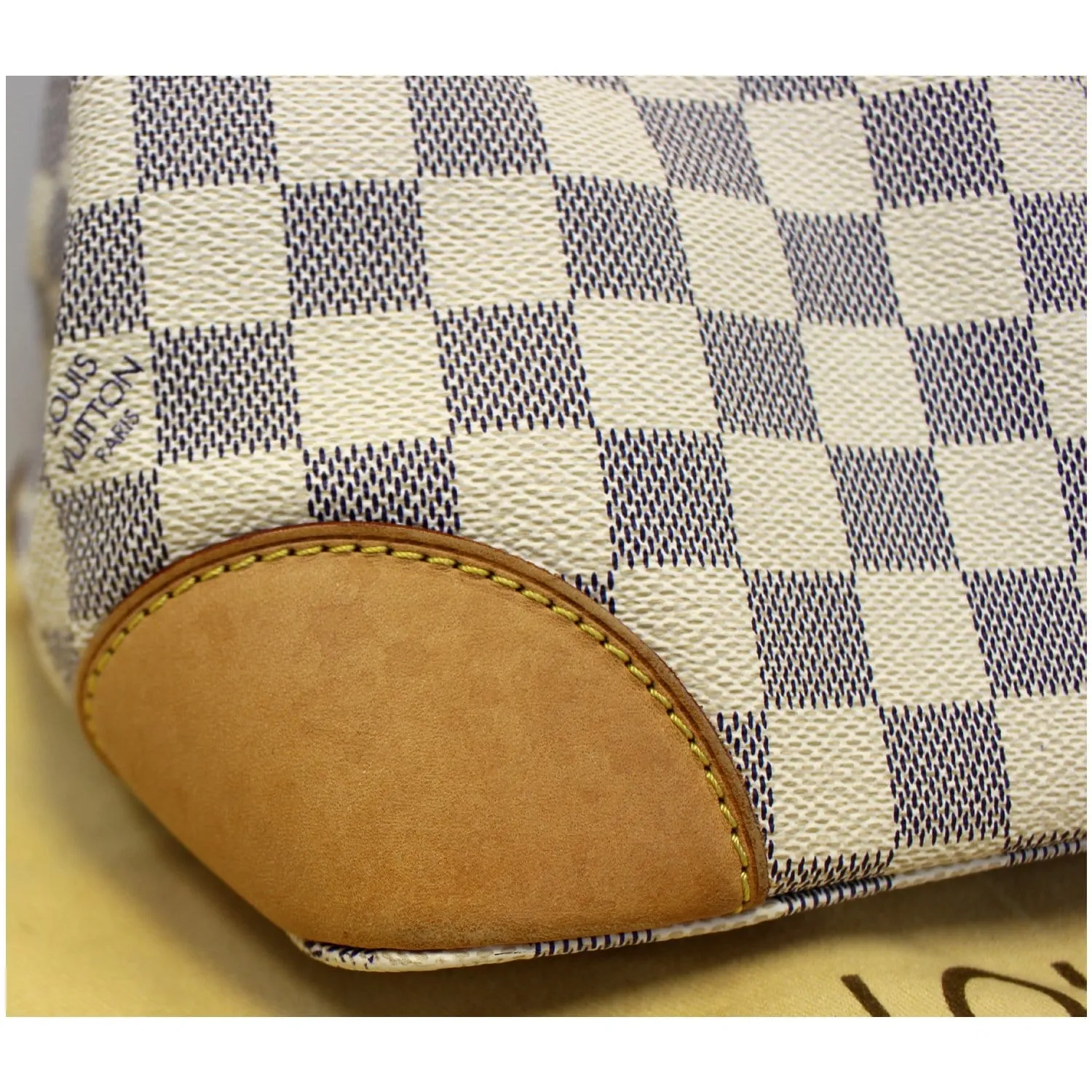 LOUIS VUITTON Hampstead PM Damier Azur Shoulder Bag