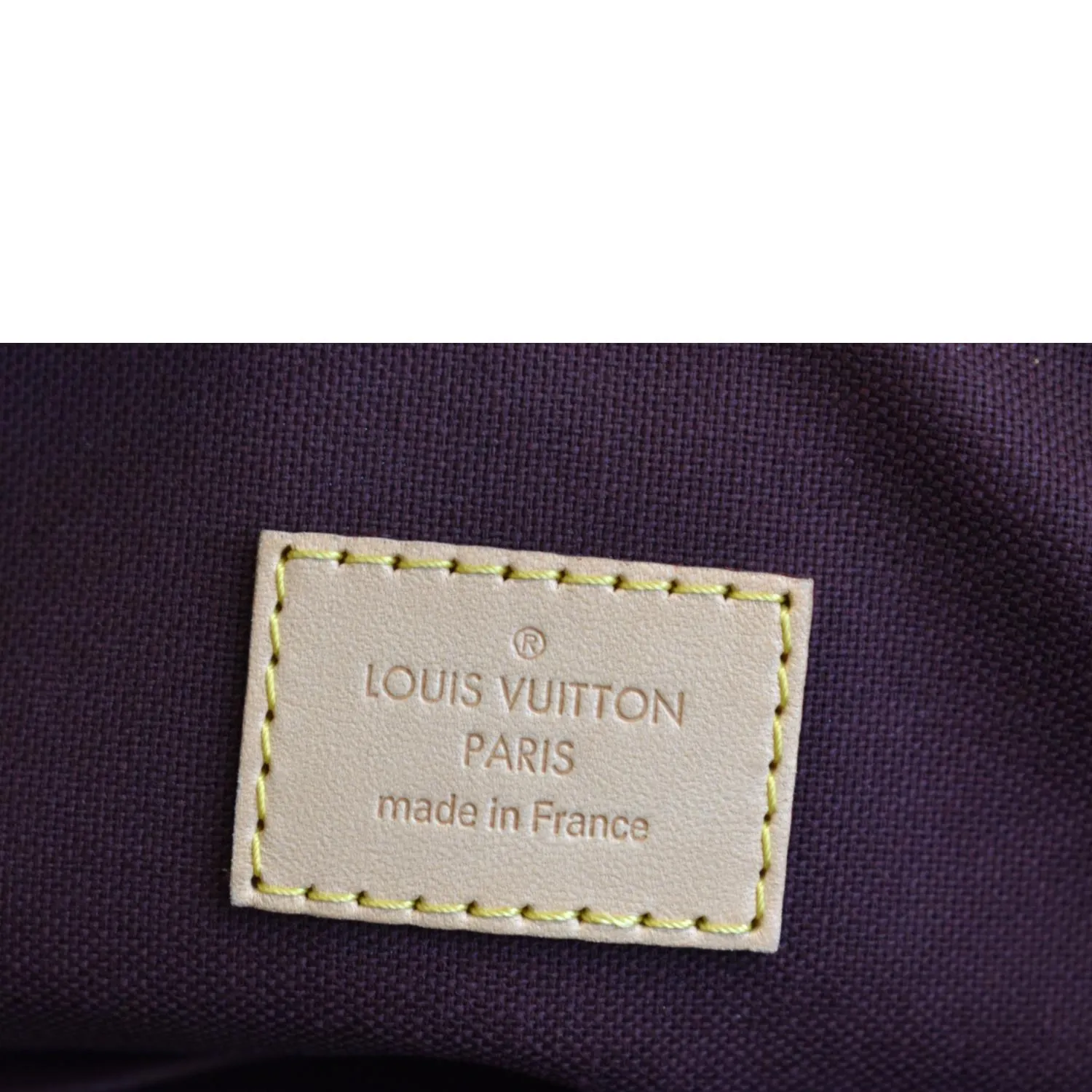 LOUIS VUITTON Iena MM Monogram Canvas Shoulder Bag Brown
