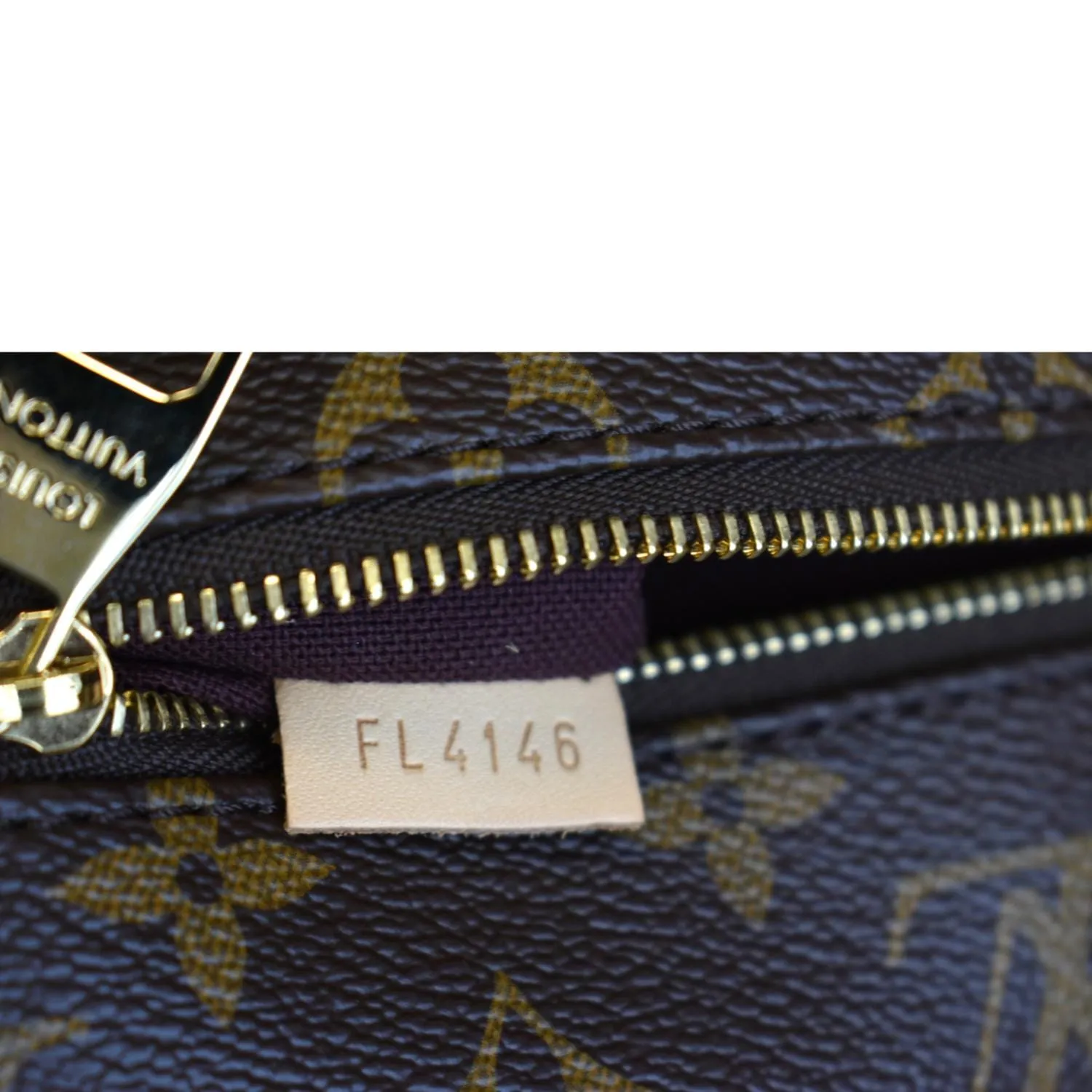 LOUIS VUITTON Iena MM Monogram Canvas Shoulder Bag Brown