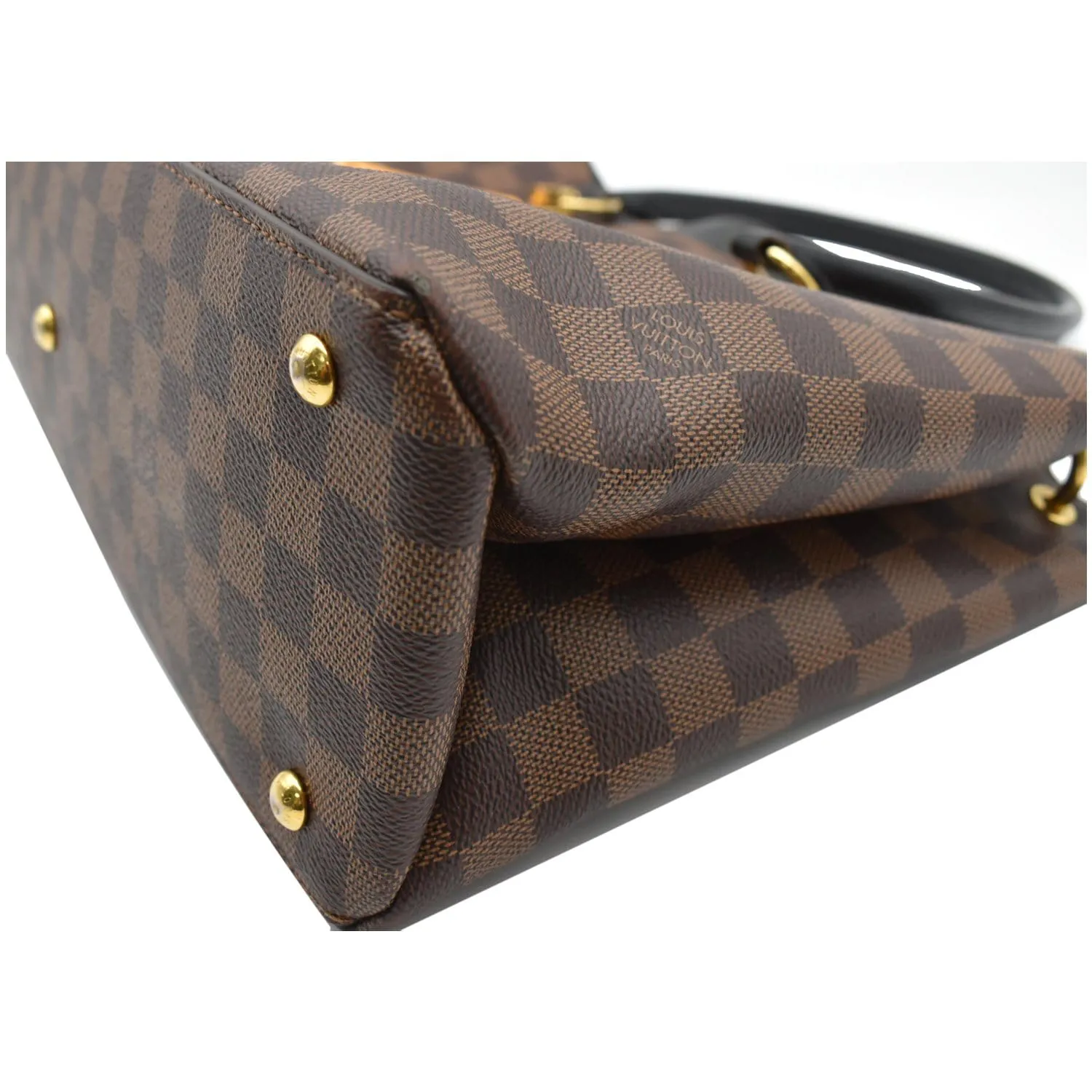 LOUIS VUITTON LV Riverside Damier Ebene Shoulder Bag Black