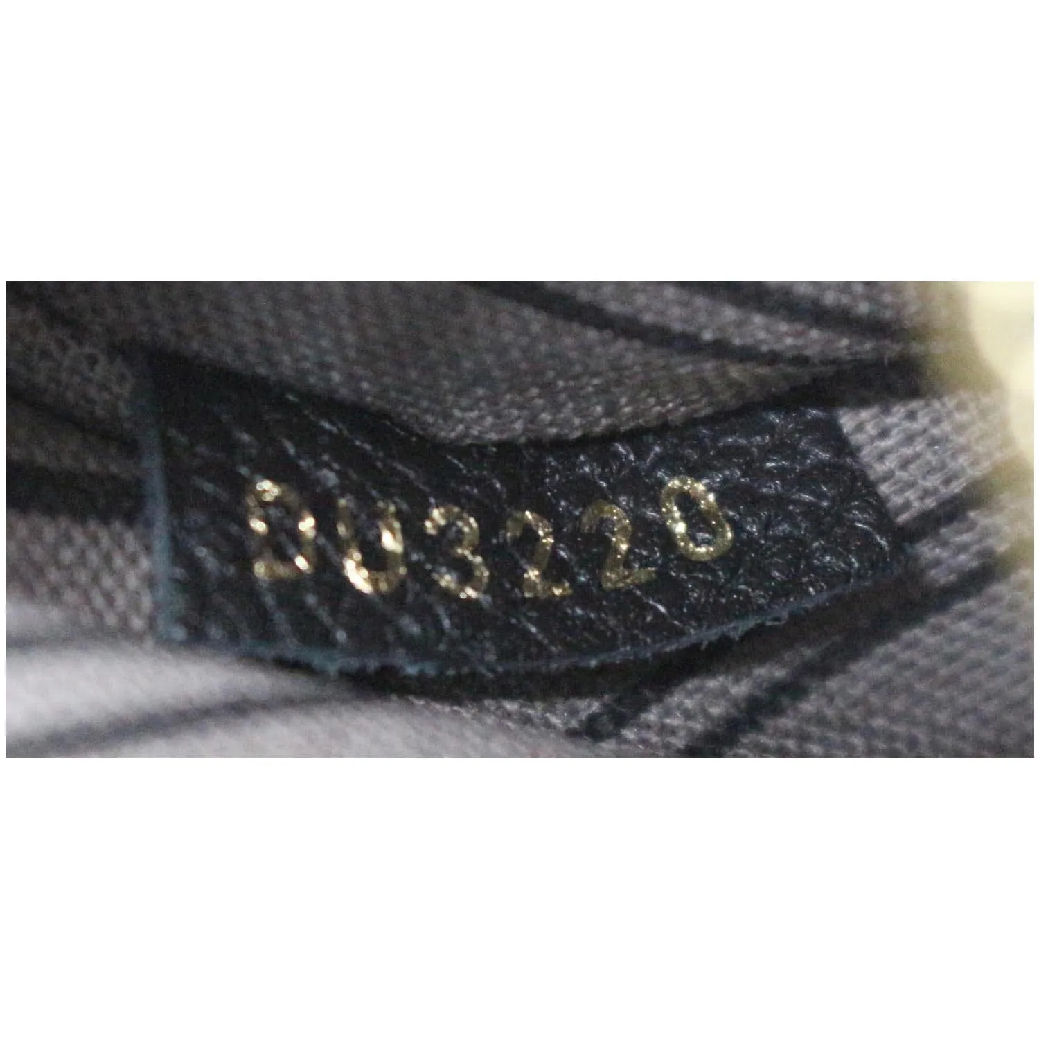LOUIS VUITTON Metis Pochette Empreinte Leather Shoulder Bag Black