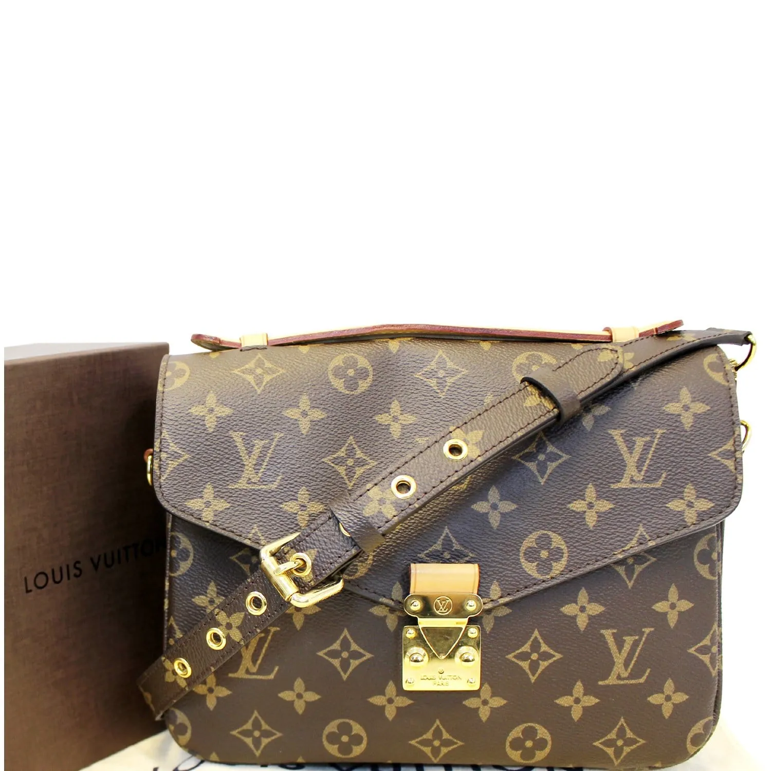 LOUIS VUITTON Metis Pochette Monogram Canvas Crossbody Bag