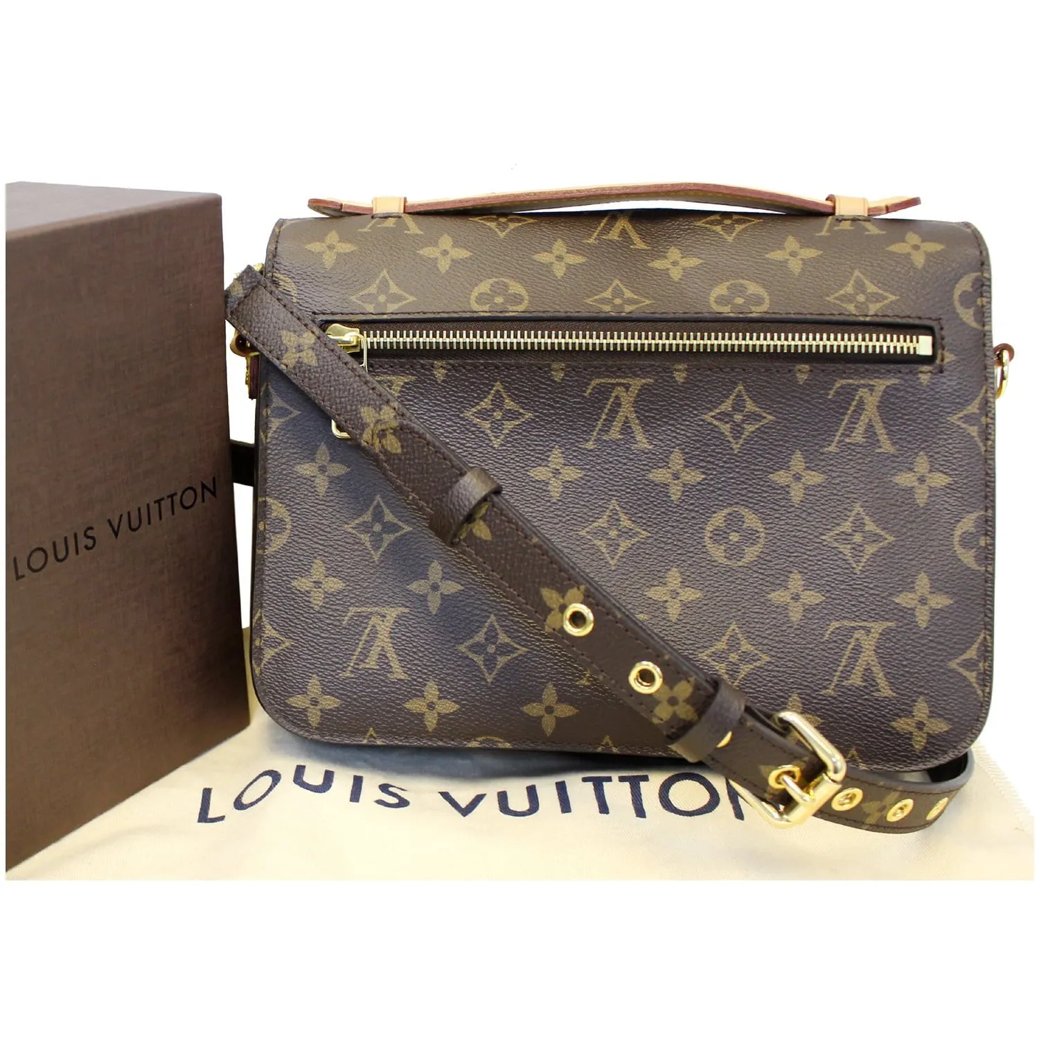 LOUIS VUITTON Metis Pochette Monogram Canvas Crossbody Bag