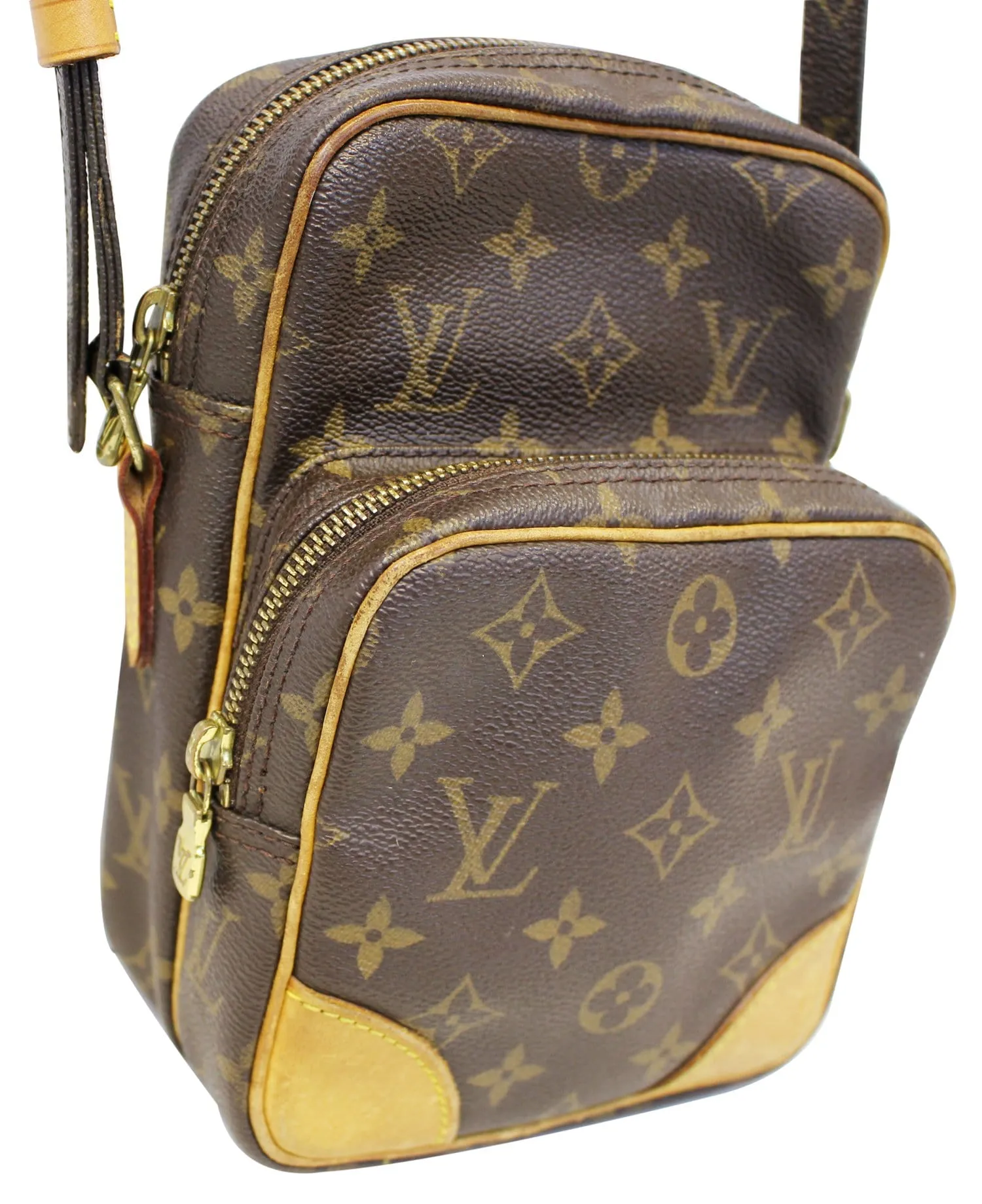 LOUIS VUITTON Monogram Canvas Amazone Crossbody Bag