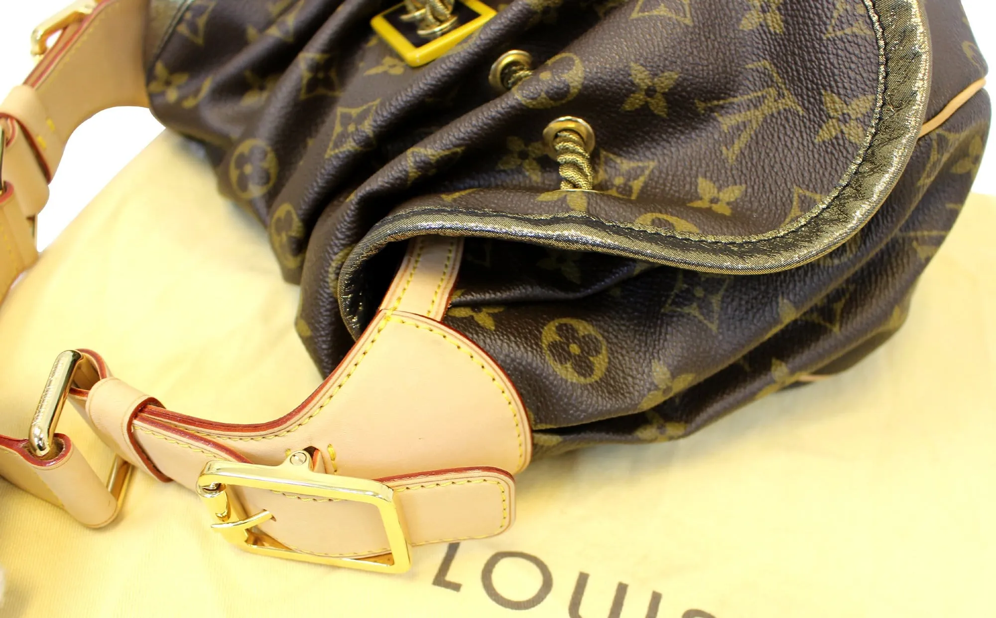 LOUIS VUITTON Monogram Canvas Kalahari PM Shoulder Handbag Limited