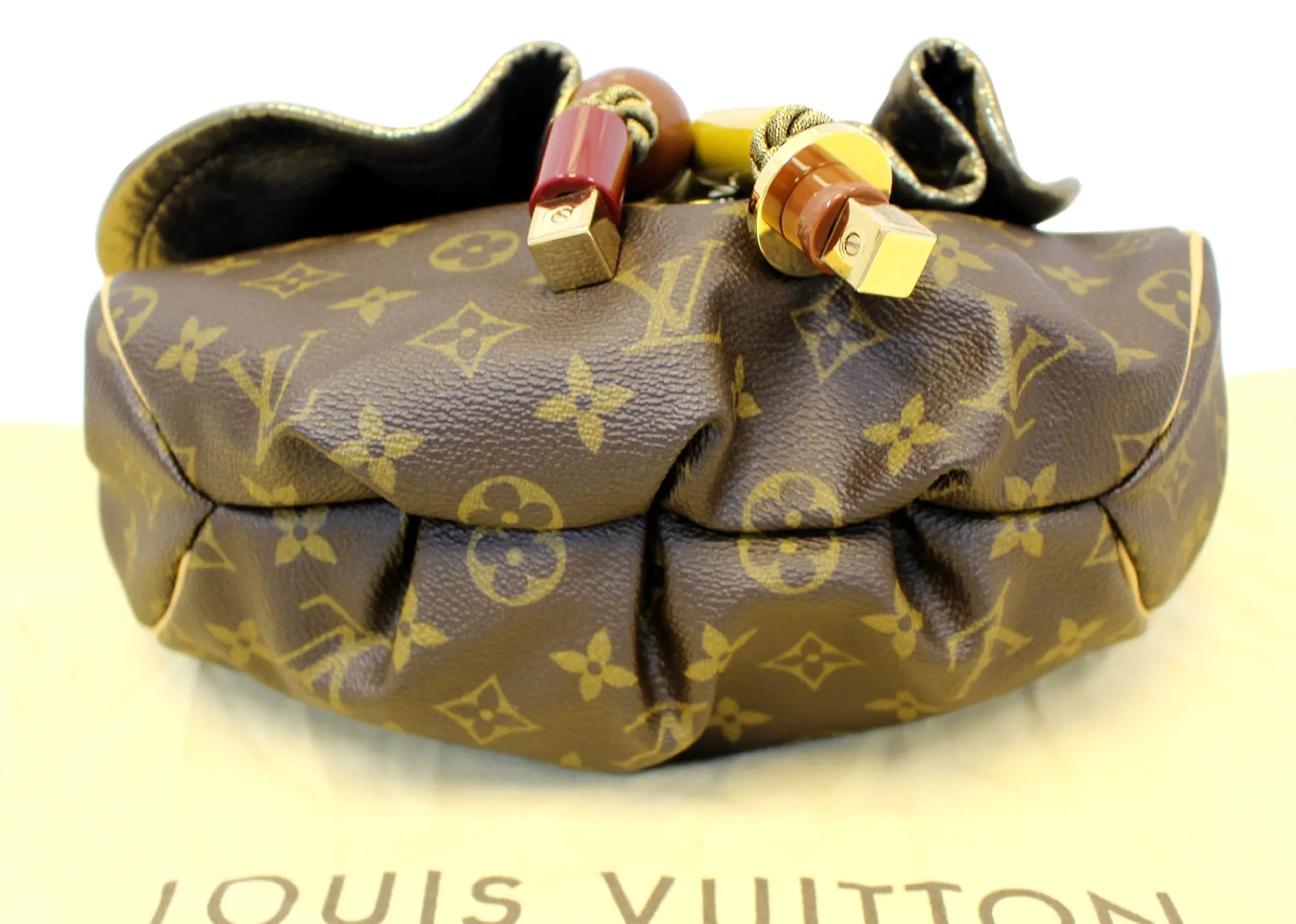 LOUIS VUITTON Monogram Canvas Kalahari PM Shoulder Handbag Limited