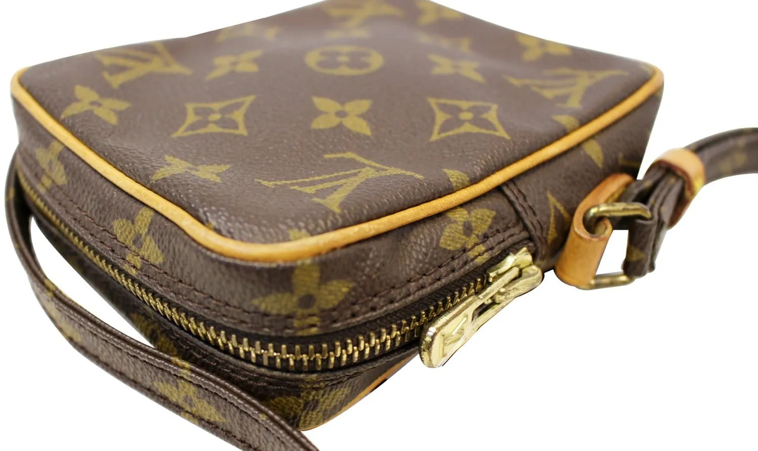 LOUIS VUITTON Monogram Canvas Mini Brown Danube Bag