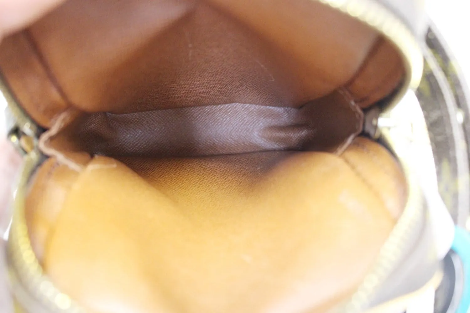 LOUIS VUITTON Monogram Canvas Mini Brown Danube Bag