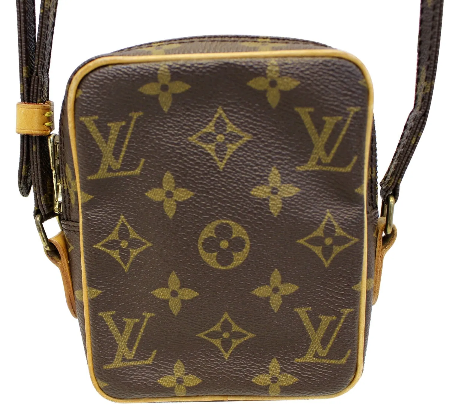 LOUIS VUITTON Monogram Canvas Mini Brown Danube Bag