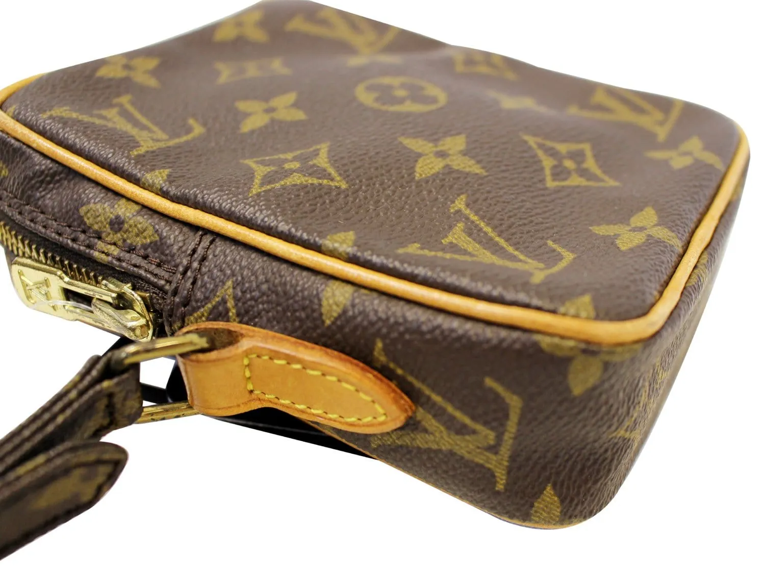 LOUIS VUITTON Monogram Canvas Mini Brown Danube Bag