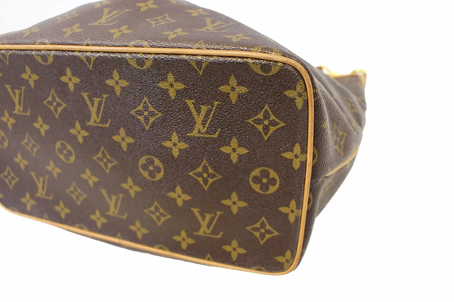 LOUIS VUITTON Monogram Canvas Palermo PM Brown Shoulder Bag