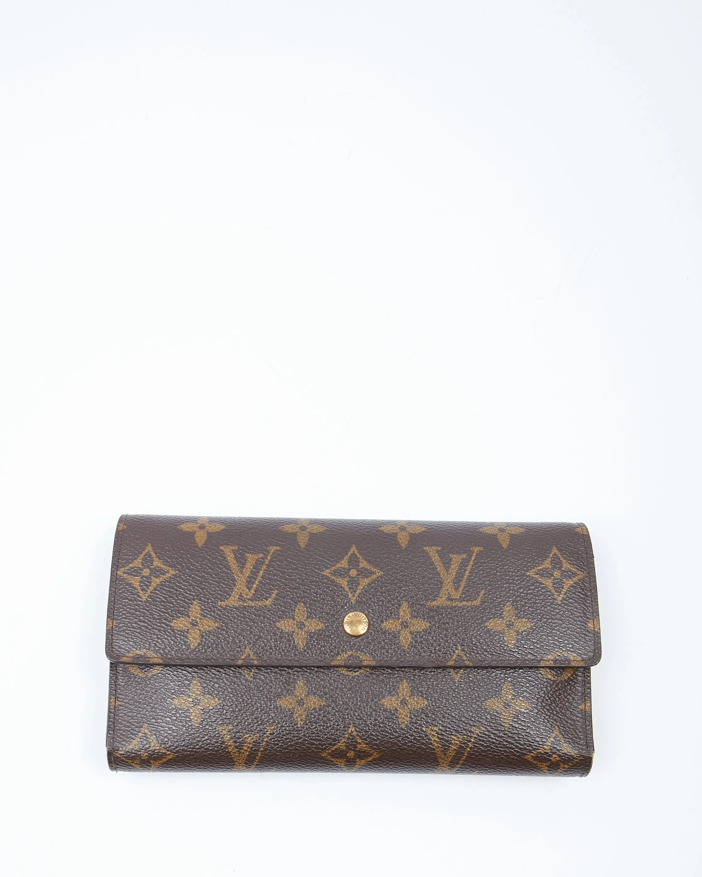 Louis Vuitton Monogram Canvas Porte Tresor Wallet