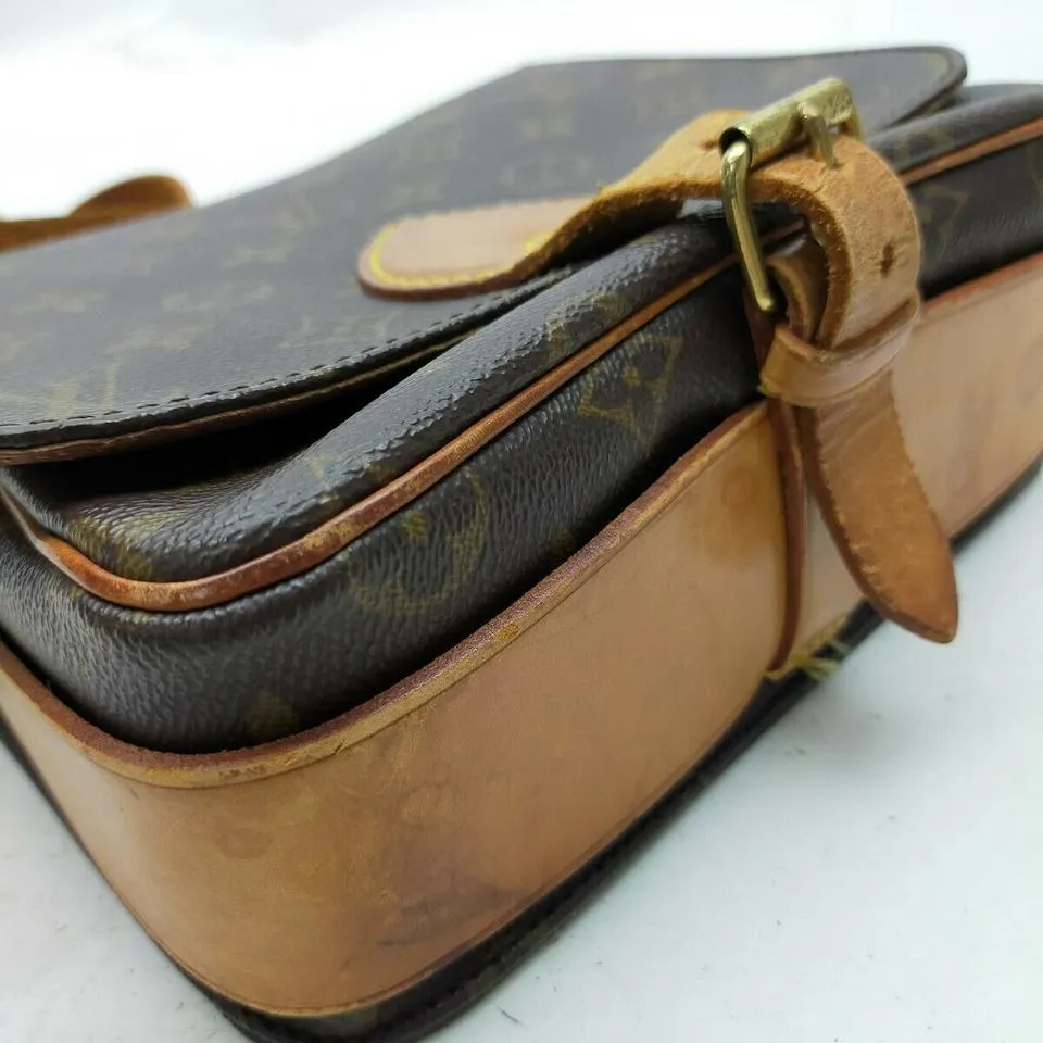 Louis Vuitton Monogram Cartouchiere MM Crossbody Flap 863472