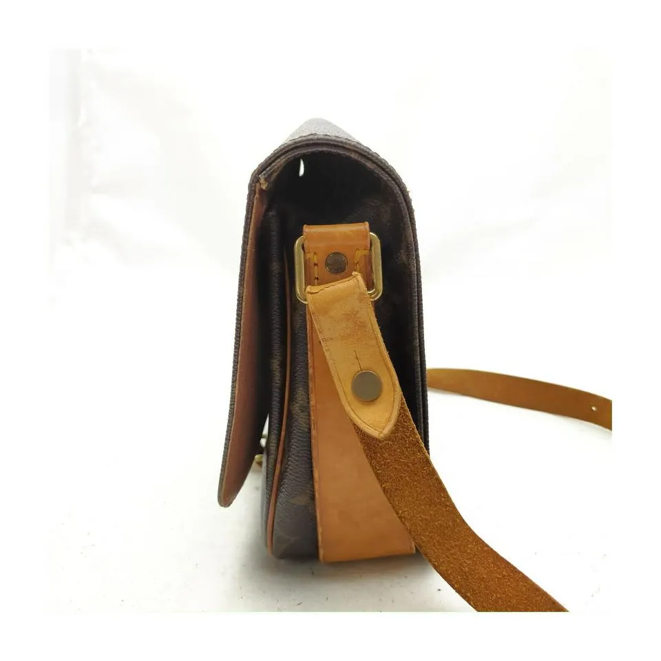 Louis Vuitton Monogram Cartouchiere MM Crossbody Flap 863472
