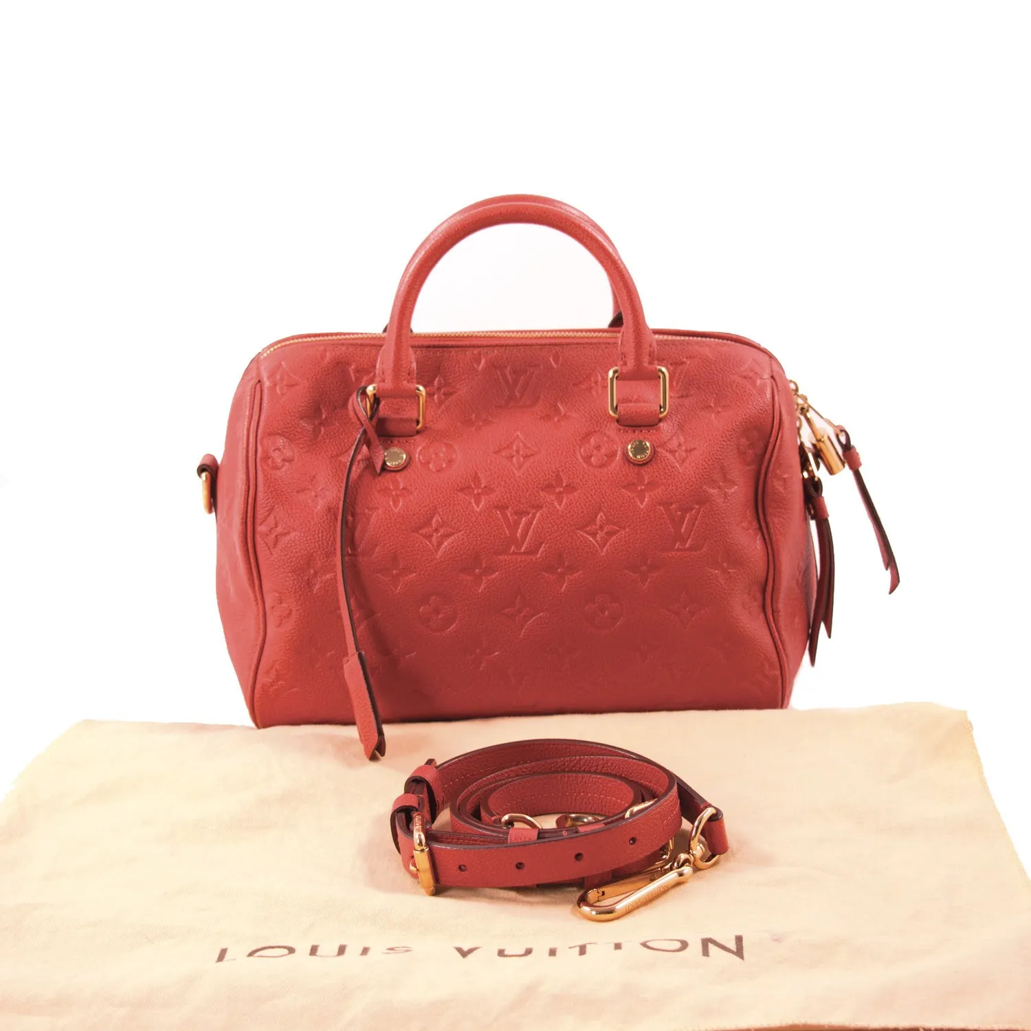 Louis Vuitton Monogram Empreinte Speedy 25