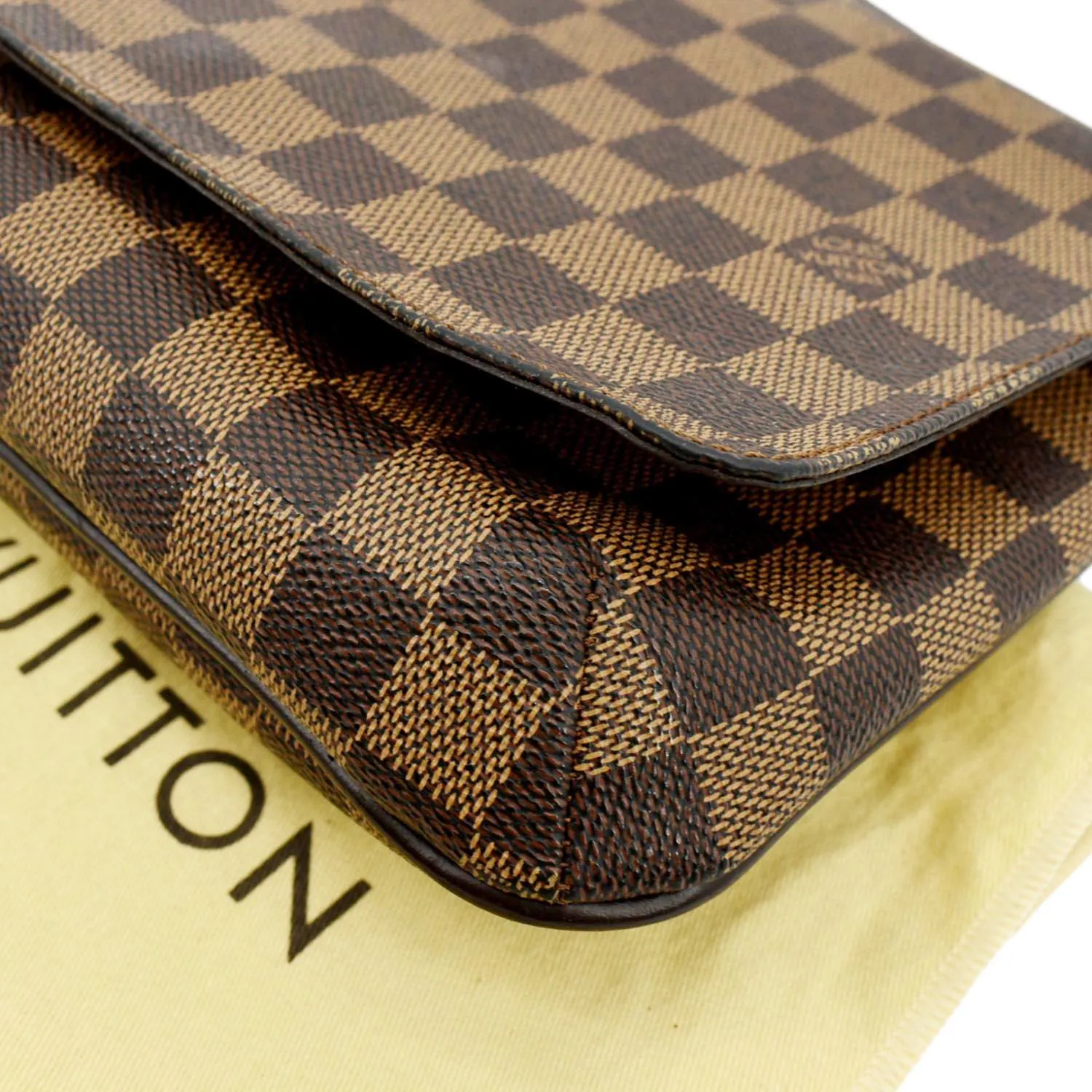 LOUIS VUITTON Musette Tango Monogram Canvas Short Strap Shoulder Bag Brown