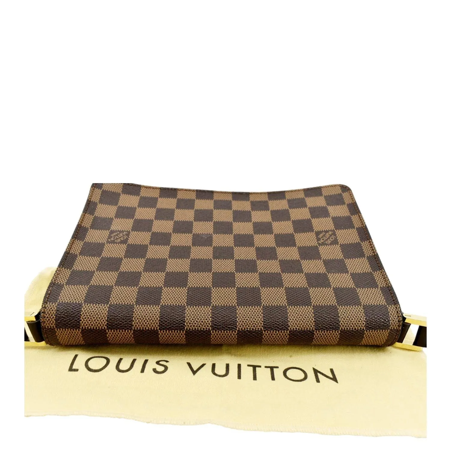 LOUIS VUITTON Musette Tango Monogram Canvas Short Strap Shoulder Bag Brown