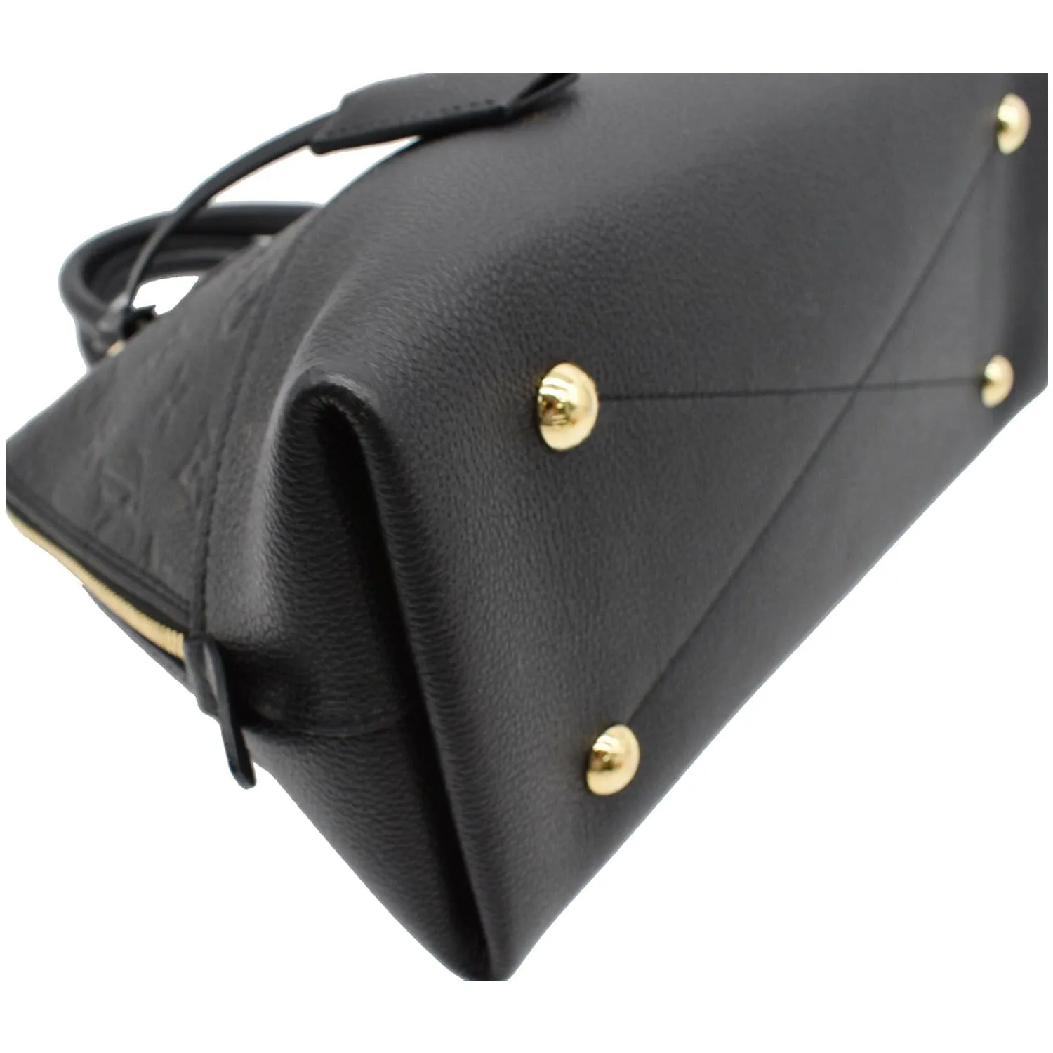 LOUIS VUITTON Neo Alma PM Monogram Empreinte Shoulder Bag Black