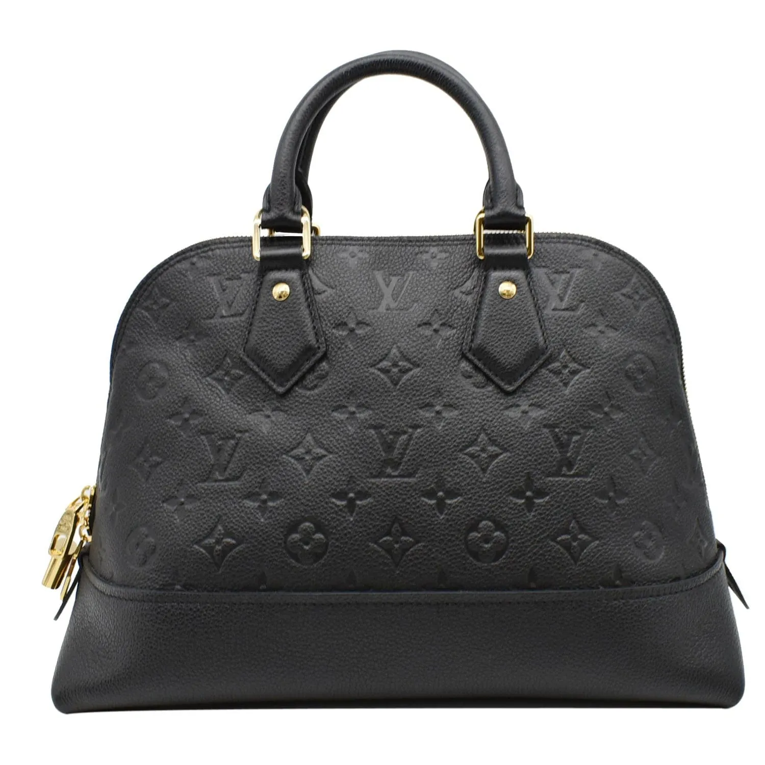 LOUIS VUITTON Neo Alma PM Monogram Empreinte Shoulder Bag Black