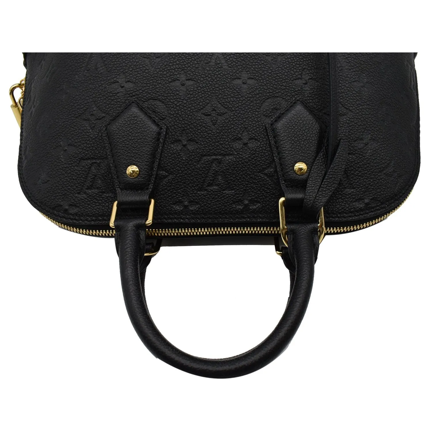 LOUIS VUITTON Neo Alma PM Monogram Empreinte Shoulder Bag Black