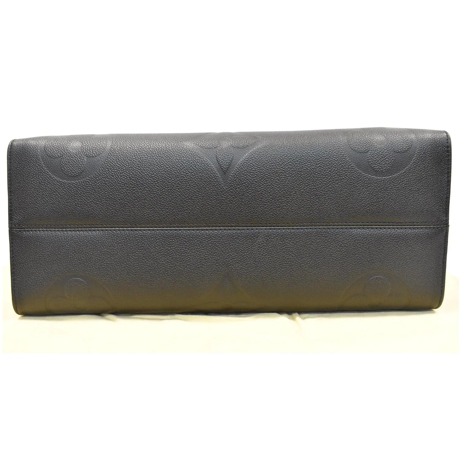 LOUIS VUITTON Onthego GM Monogram Empreinte Shoulder Bag Black