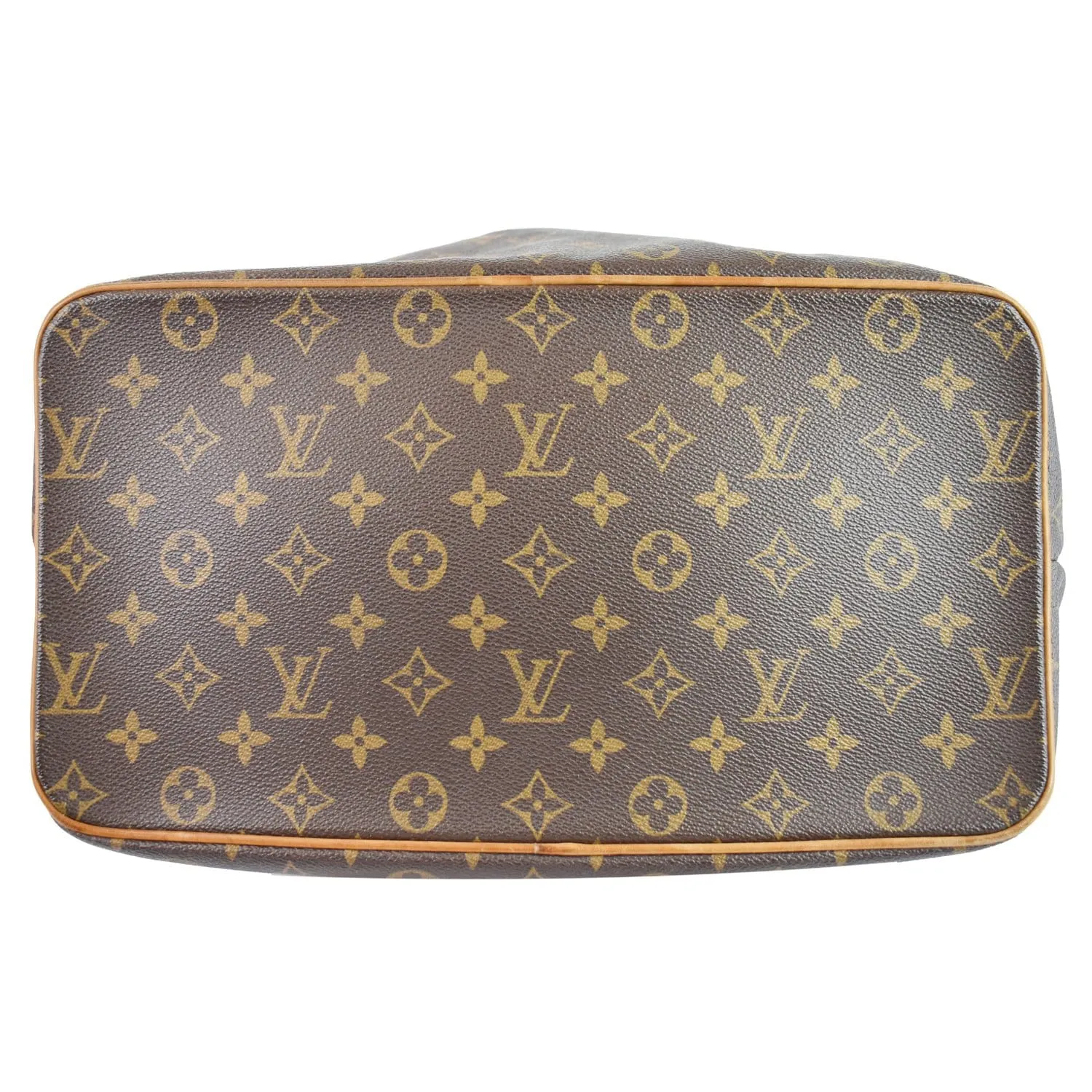 LOUIS VUITTON Palermo GM Monogram Canvas Tote Shoulder Bag Brown