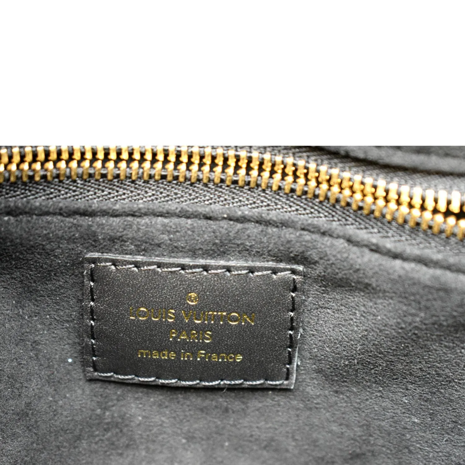 LOUIS VUITTON Petite Malle Souple Monogram Canvas Shoulder Bag Black