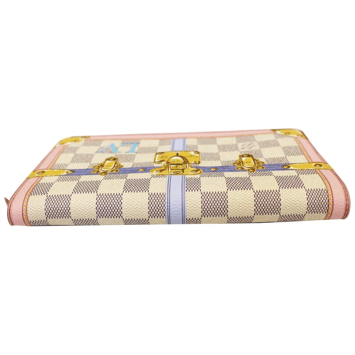 LOUIS VUITTON Summer Trunks Pochette Weekend Damier Azur Shoulder Bag