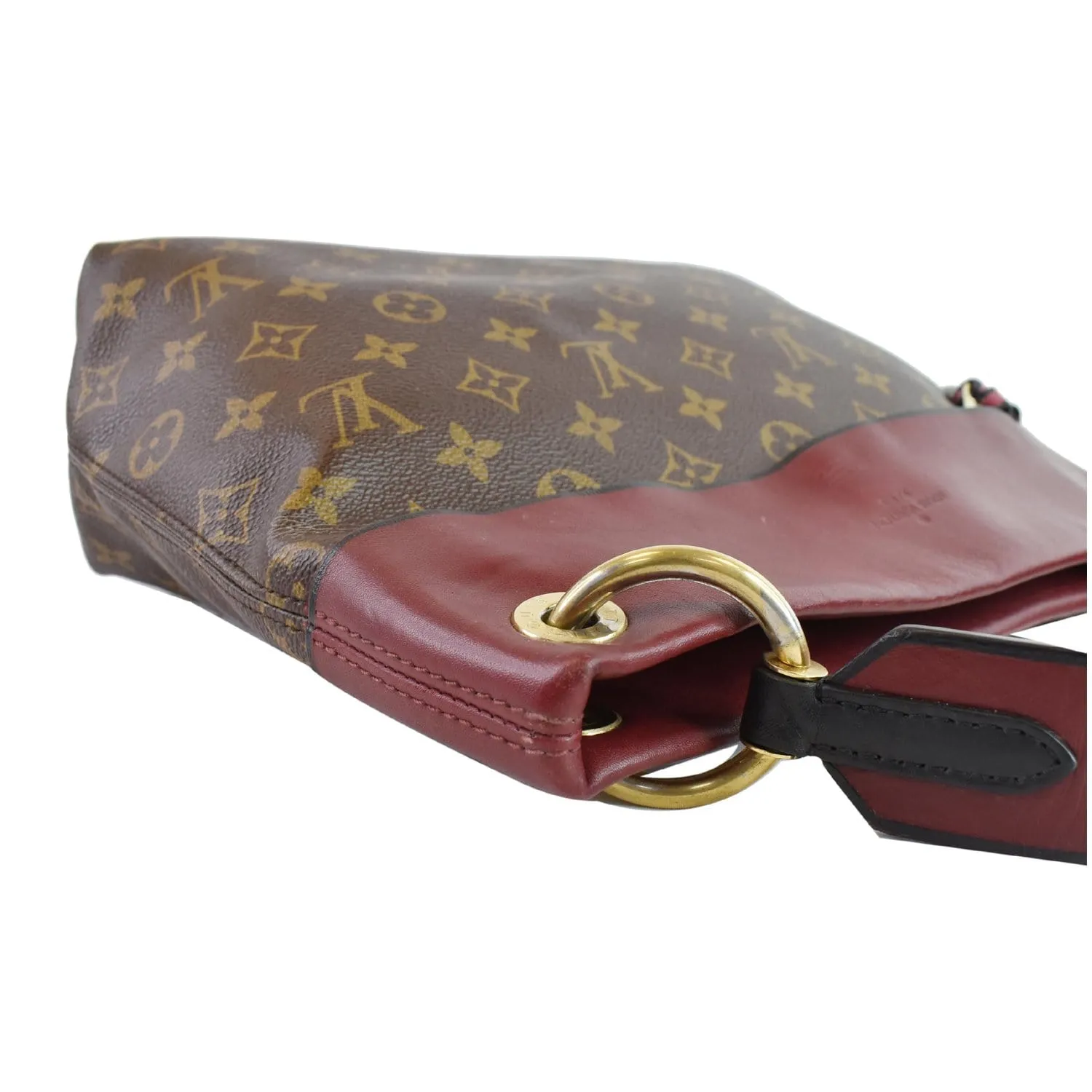 LOUIS VUITTON Tuileries Besace Monogram Canvas Shoulder Bag Rose Bruyere