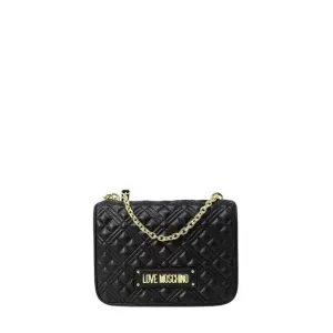 Love Moschino Black Shoulder Bag 100% Polyurethane