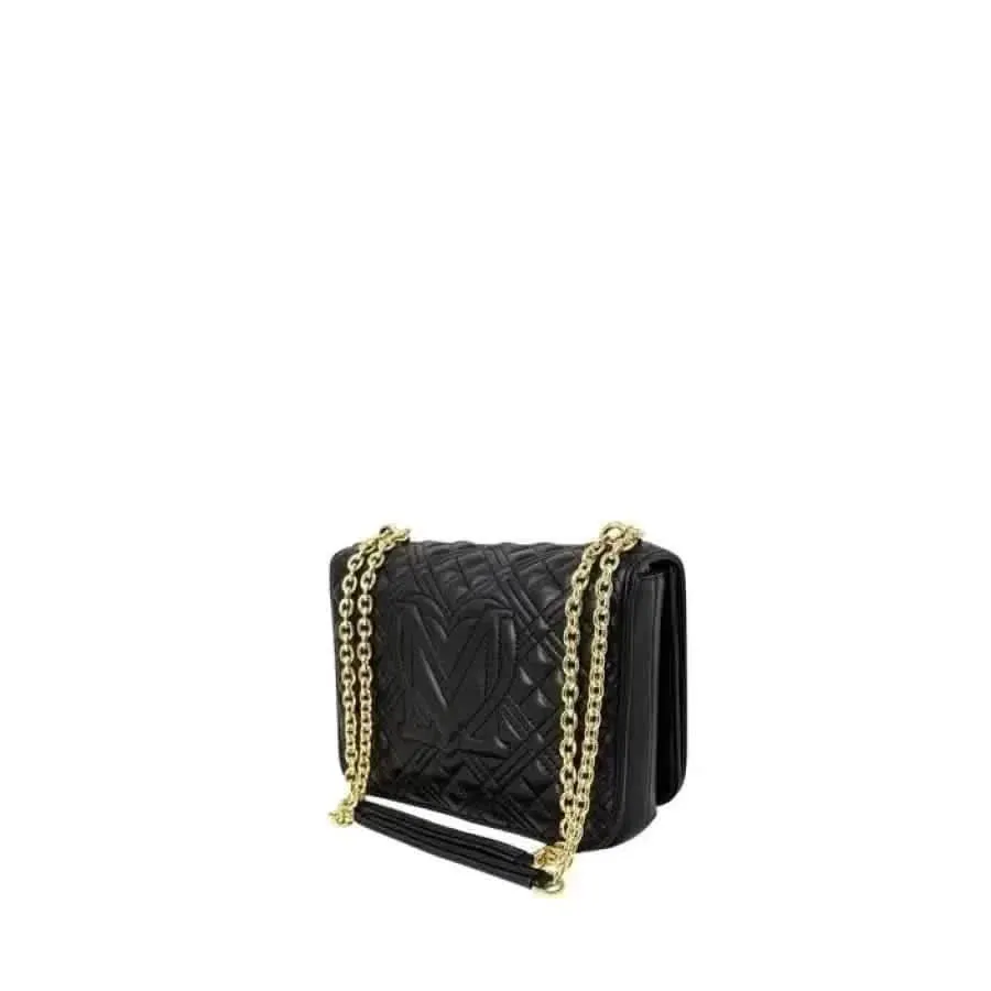 Love Moschino Black Shoulder Bag 100% Polyurethane