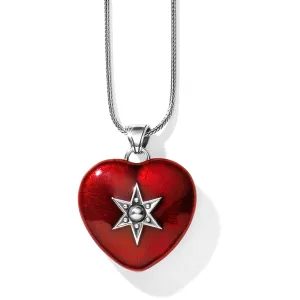 Loving Heart Convertible Locket Necklace JM1743