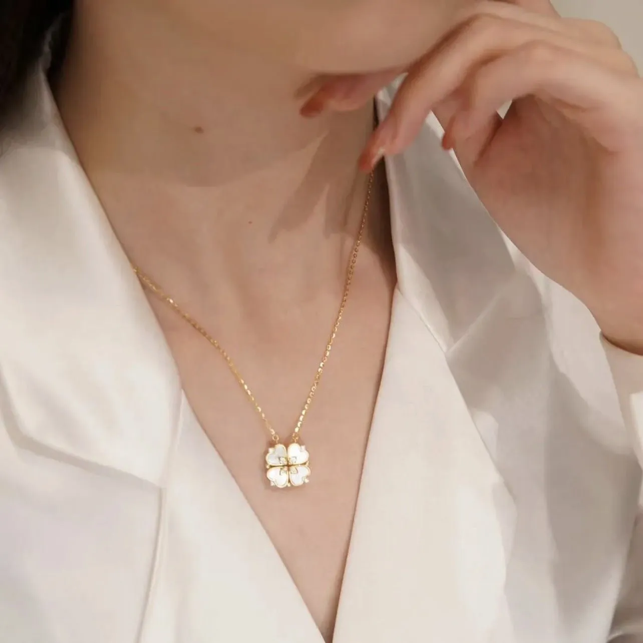 Lucky Clover Necklace (Convertible)