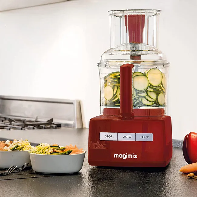 Magimix 18585 Compact System 5200XL Food Processor - Red
