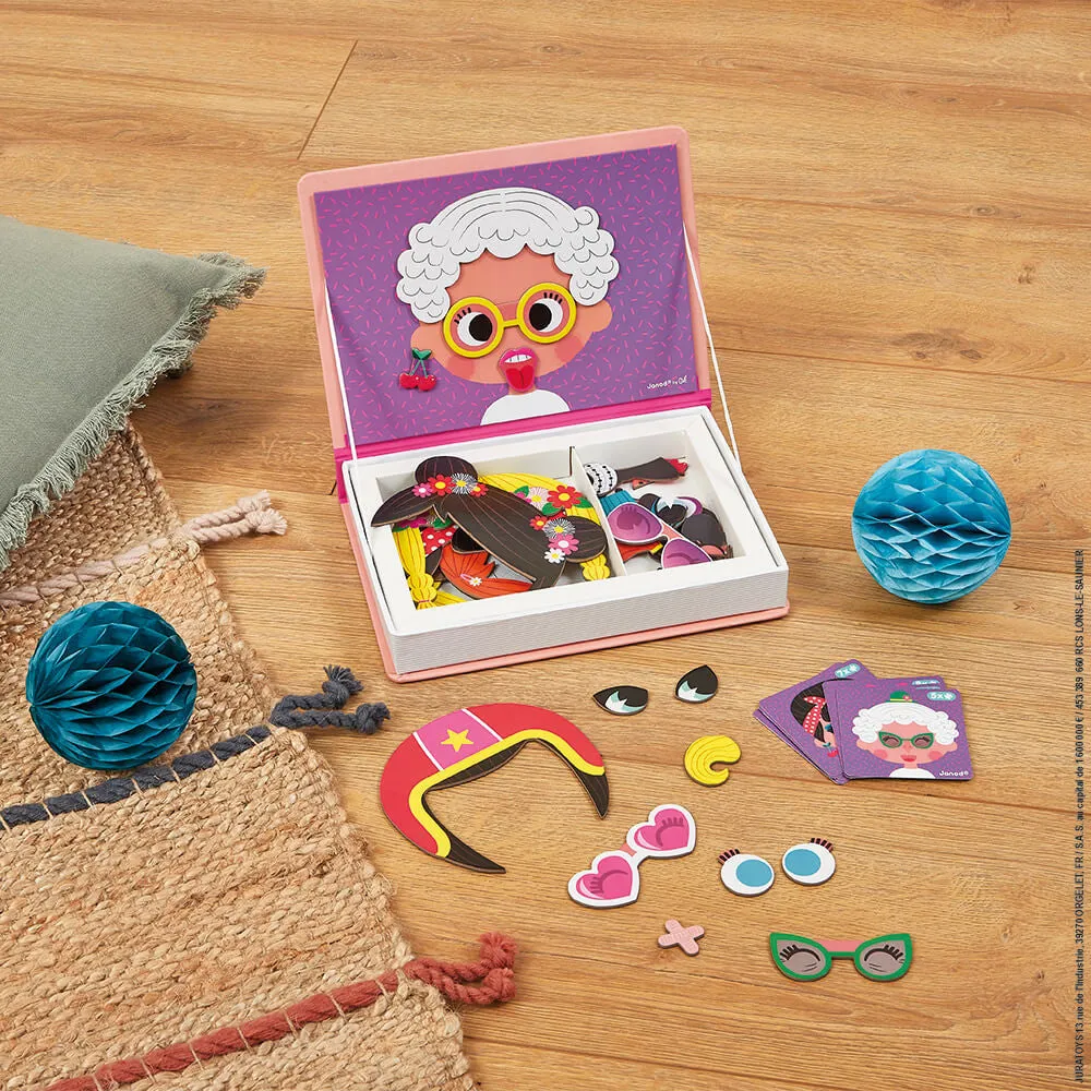 MAGNETI'BOOK | GIRL'S CRAZY FACES