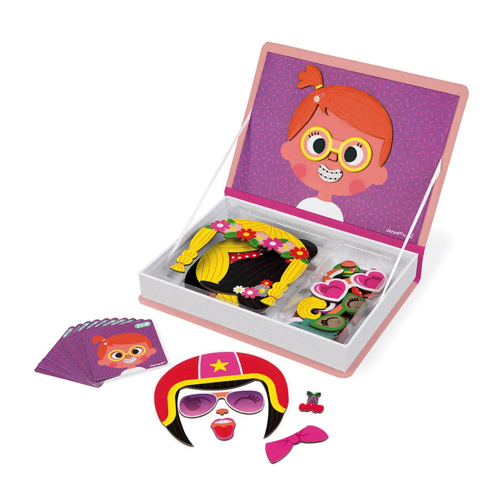 MAGNETI'BOOK | GIRL'S CRAZY FACES