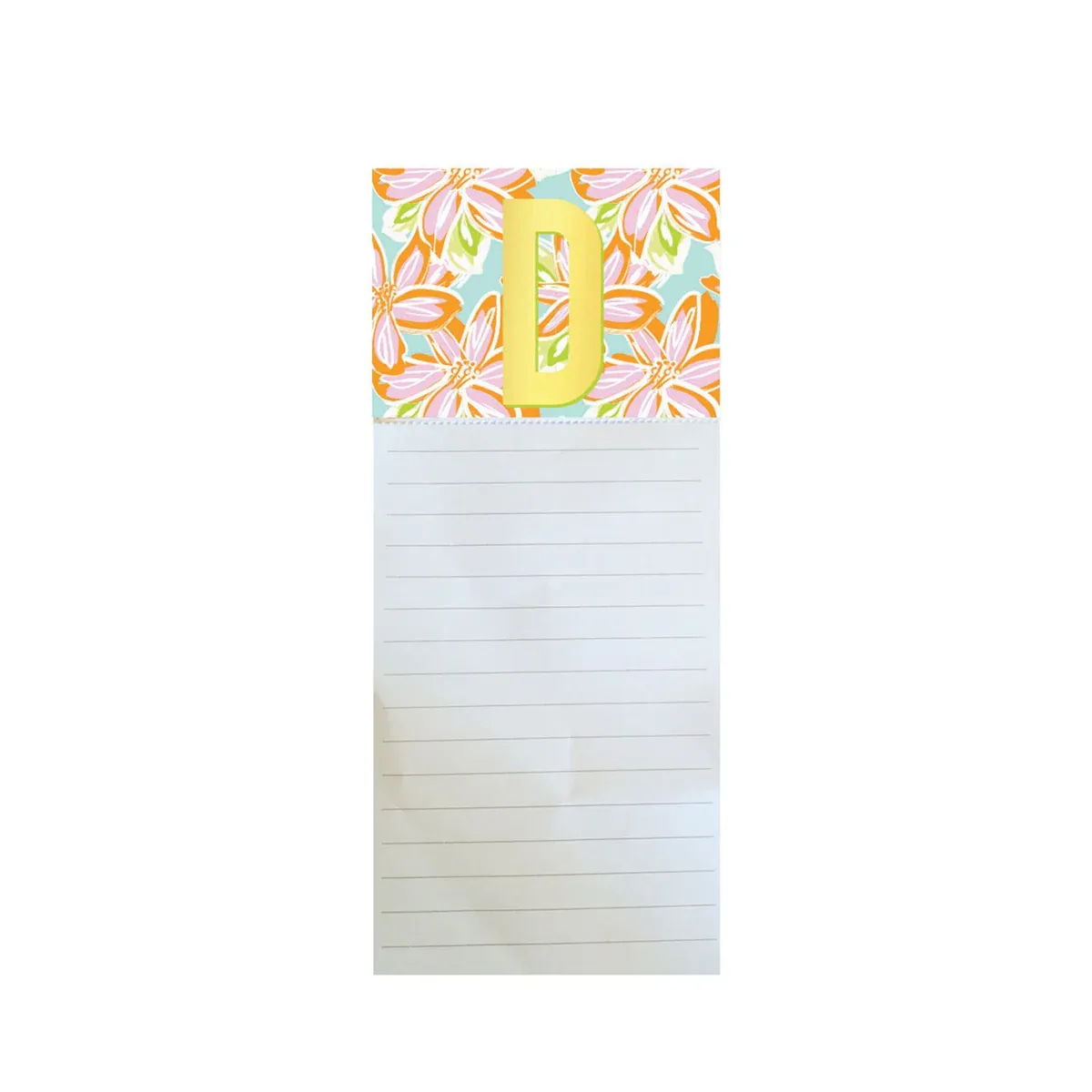 Magnetic Initial Notepad