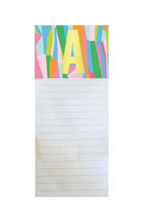 Magnetic Initial Notepad