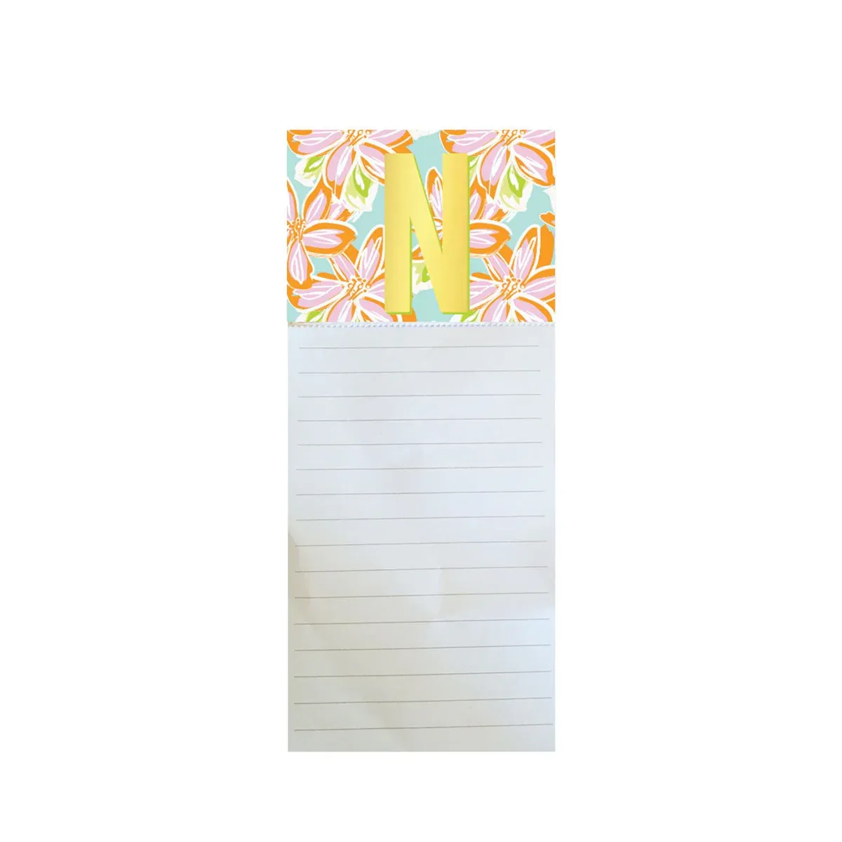 Magnetic Initial Notepad