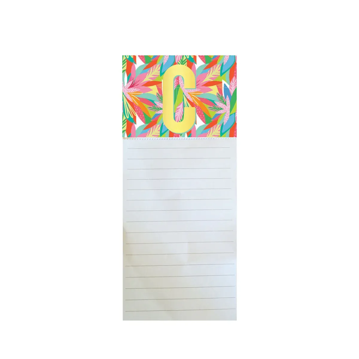Magnetic Initial Notepad
