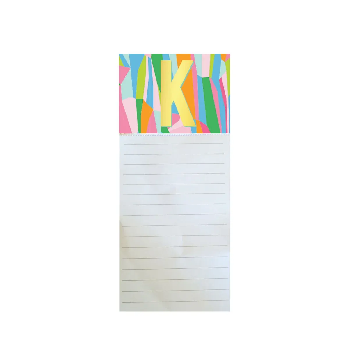 Magnetic Initial Notepad
