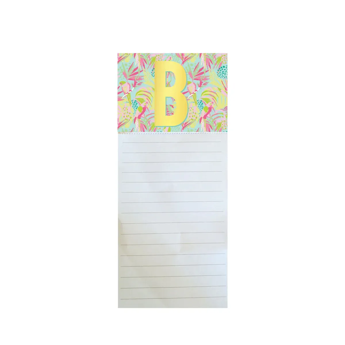 Magnetic Initial Notepad