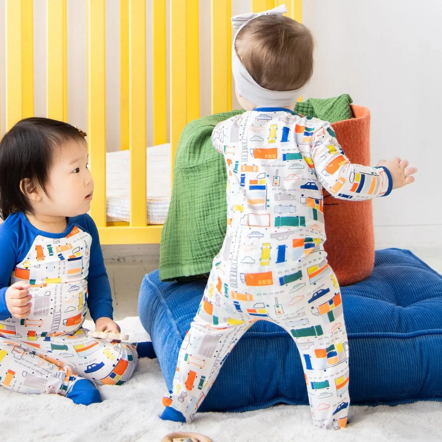 Magnetic Me Traffic Jammie Modal Magnetic Footie