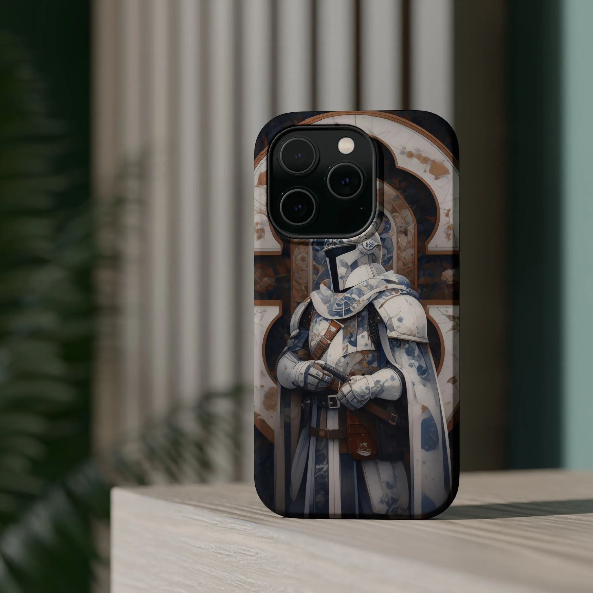 MagSafe Tough iPhone Case - Snow trooper Renaissance Painting