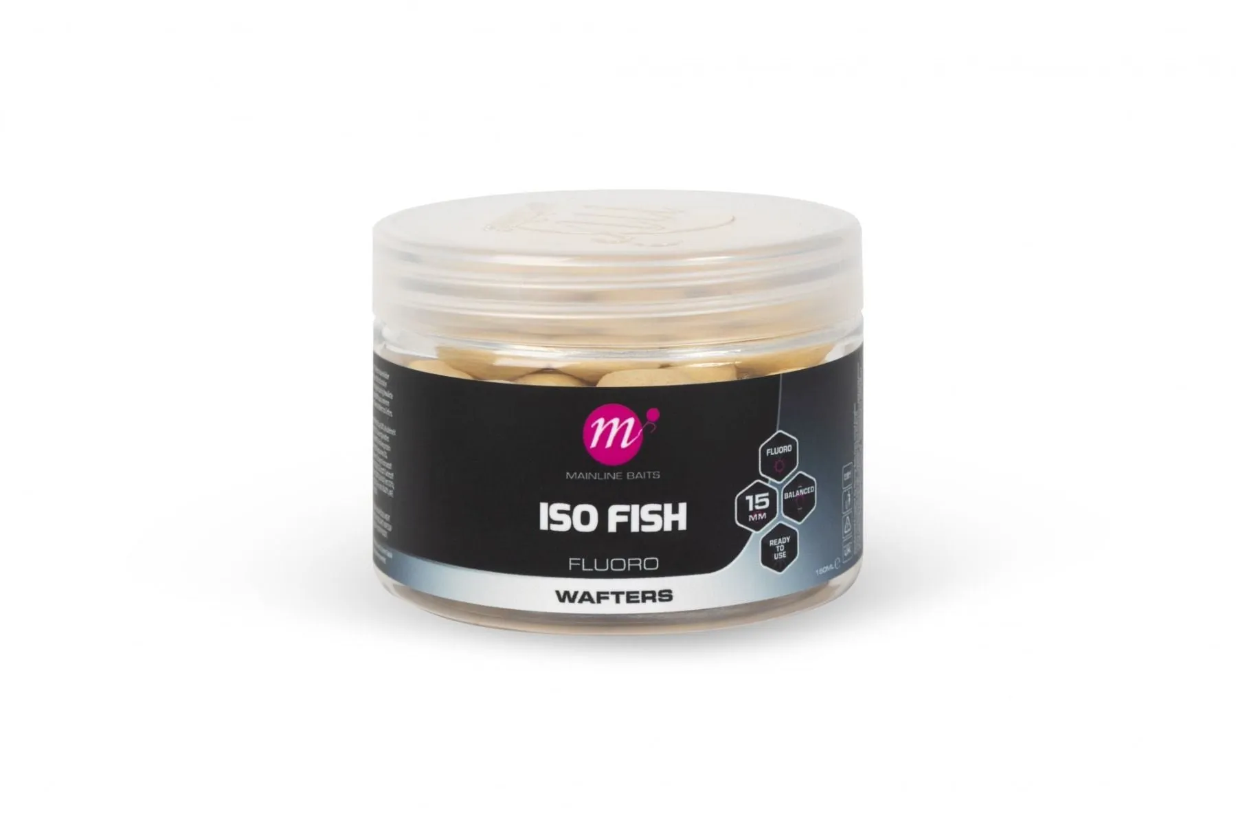 MAINLINE ISO Fish Fluoro Wafters - 15mm