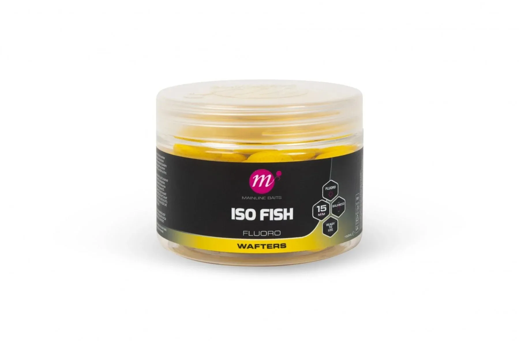 MAINLINE ISO Fish Fluoro Wafters - 15mm