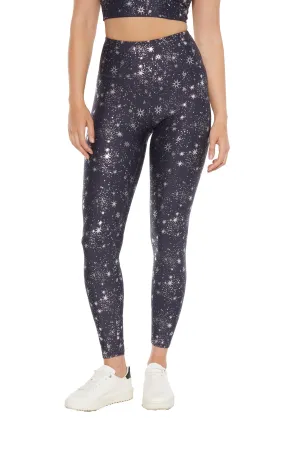 Marley Legging (Graphite Foil Starry Night)