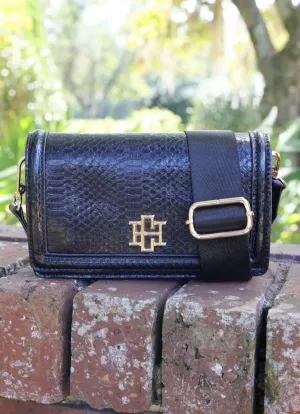 MAVERICK CROSSBODY BAG WITH POCKET-BLACK ES