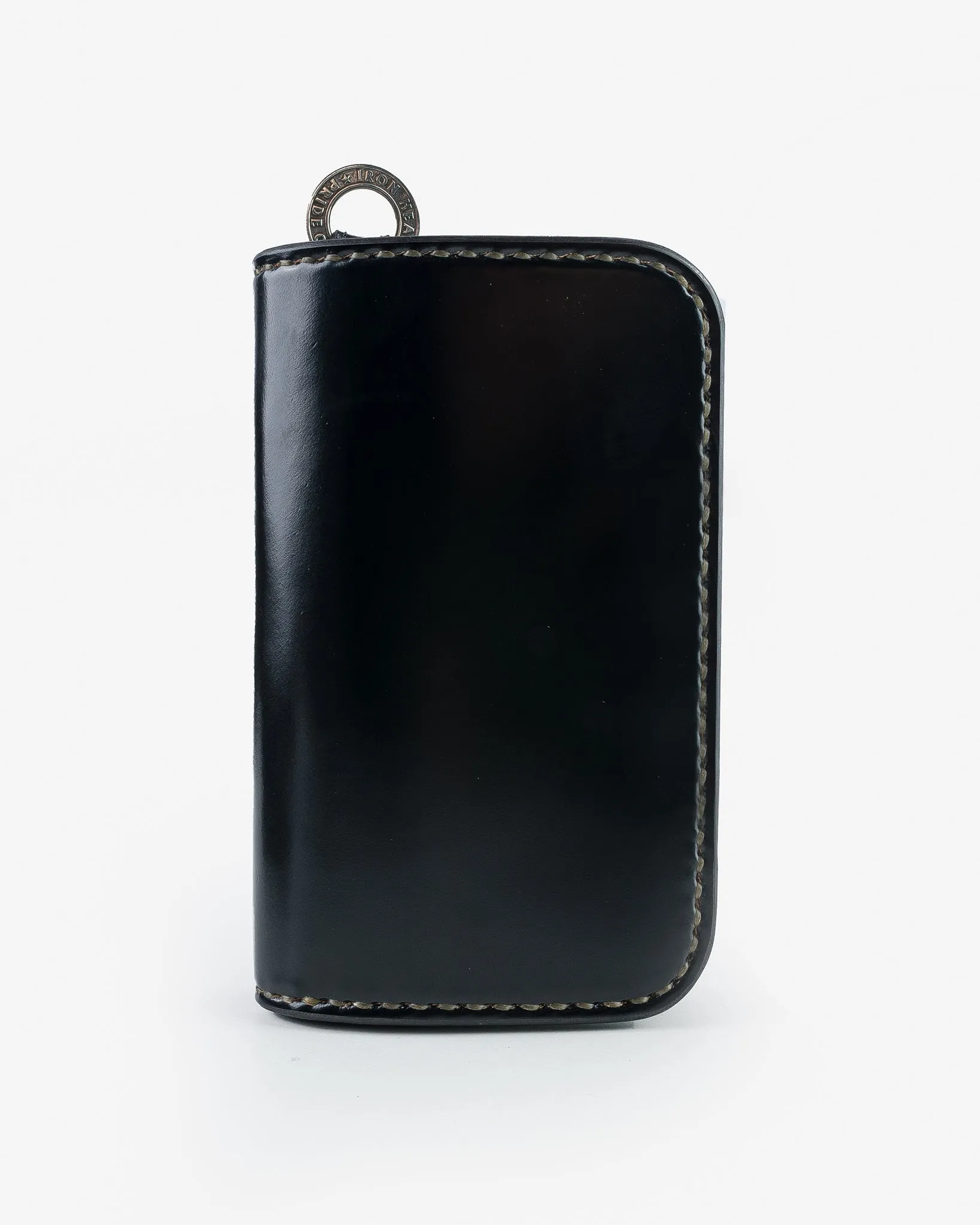 Medium Shell Cordovan Wallet - Black
