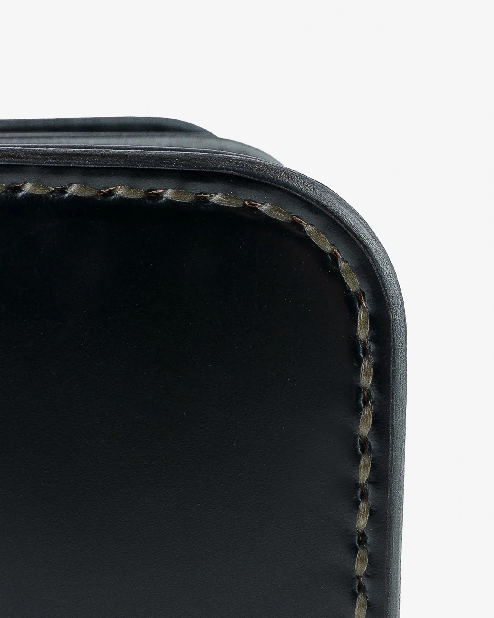 Medium Shell Cordovan Wallet - Black